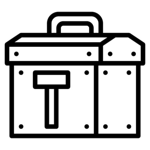 Zaunbetrieb, Zaunkontrolle und Zaunwartung Icon